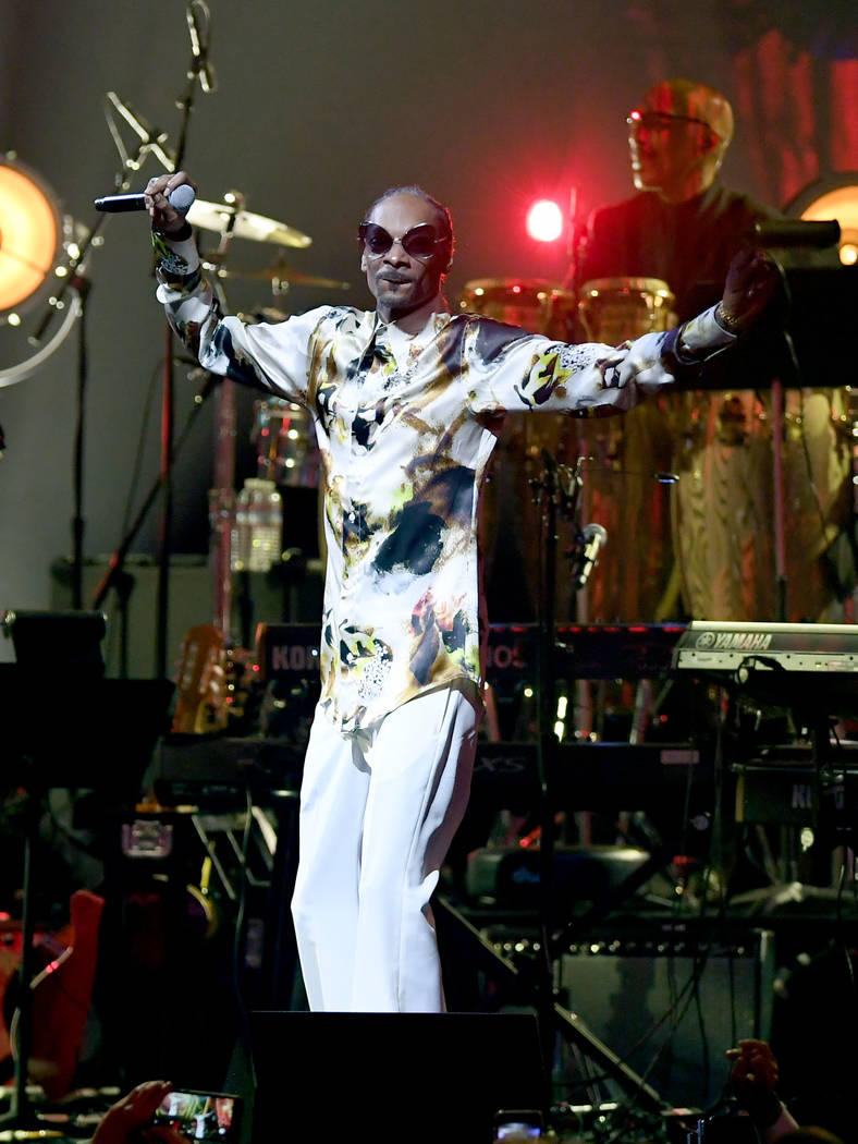 Snoop Dogg performs during the 23rd annual Keep Memory Alive "Power of Love Gala" benefit for the Cleveland Clinic Lou Ruvo Center for Brain Health at MGM Grand Garden Arena on March 16, 2019 in L ...