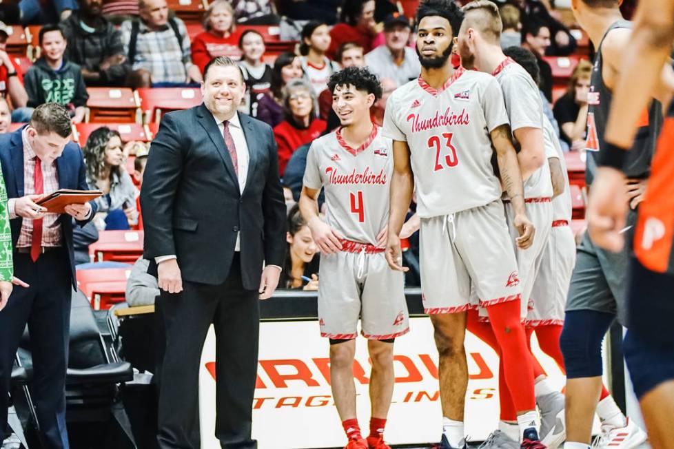 Former UNLV assistant coach Todd Simon has guided Southern Utah to its second postseason appearance in 31 seasons as a Division I member. The Thunderbirds will host Missouri Valley Conference co-c ...