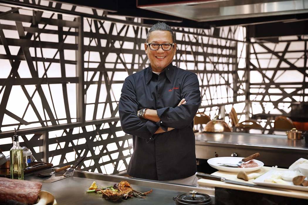 Chef Masaharu Morimoto at Teppan Table (MGM Resorts International)