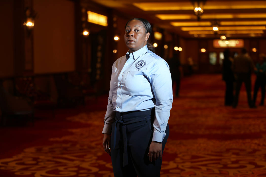 Henderson Police Department Chief LaTesha Watson at Southpoint hotel-casino in Las Vegas, Wednesday, Nov. 7, 2018. Erik Verduzco Las Vegas Review-Journal @Erik_Verduzco