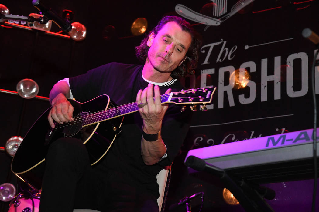 Bush, led by Gavin Rossdale, performs at The Barbershop Cuts and Cocktails at the Cosmopolitan of Las Vegas on Saturday, March 16, 2019. (Michael Simon/startraksphoto.com)