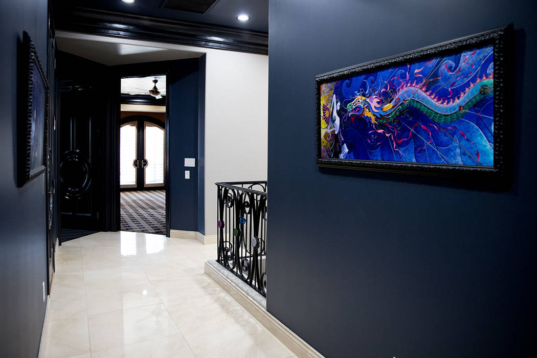 A hallway connects the upper level rooms. (Tonya Harvey Real Estate Millions)