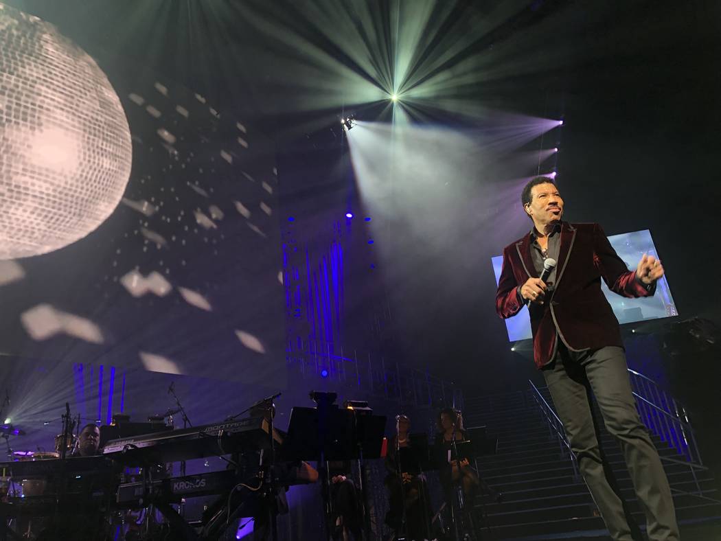 Lionel Richie performs during the 23rd annual Keep Memory Alive "Power of Love Gala" benefit for the Cleveland Clinic Lou Ruvo Center for Brain Health at MGM Grand Garden Arena on March 16, 2019 i ...