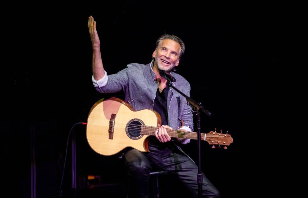 Kenny Loggins is shown on his opening night of a three-show run at Wynn Las Vegas on Wednesday, Sept. 5, 2108 (Erik Kabik Photography)