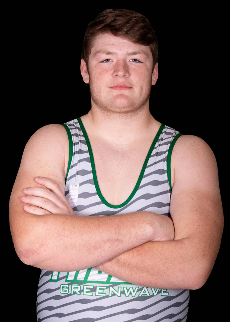 Churchill County's Ben Dooley is a member of the Nevada Preps all-state wrestling team.