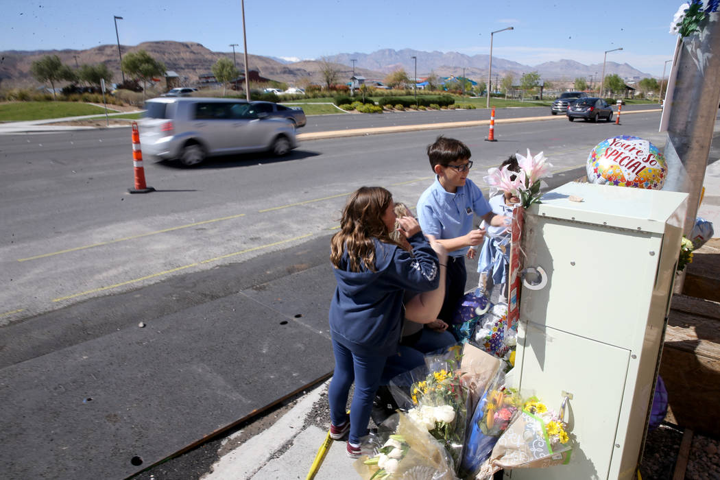 Dawn Yoshimori and three of her five children, from left, Evelyn, 7, Talan, 11, and Leo, 9, vis ...