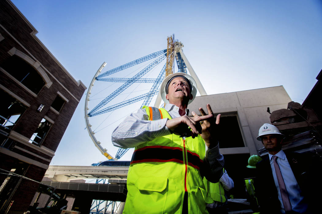 David Codiga, executive project director for The Linq, as seen Tuesday, July 30, 2013 at The Li ...