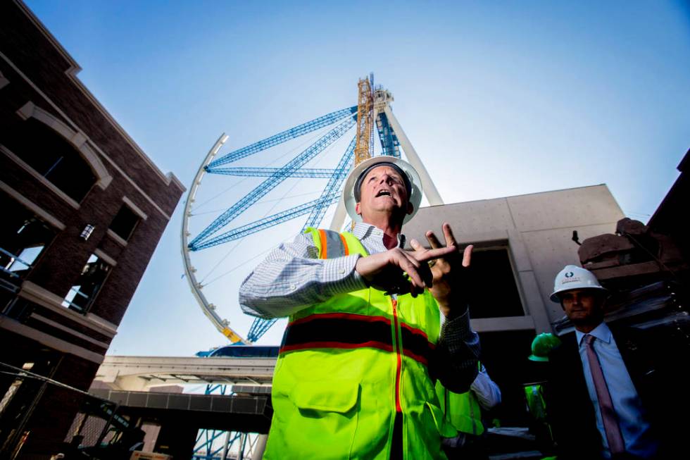 David Codiga, executive project director for The Linq, as seen Tuesday, July 30, 2013 at The Li ...