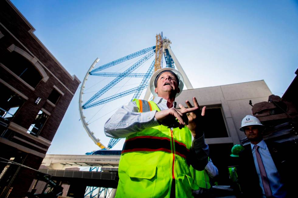 David Codiga, executive project director for The Linq, as seen Tuesday, July 30, 2013 at The Li ...