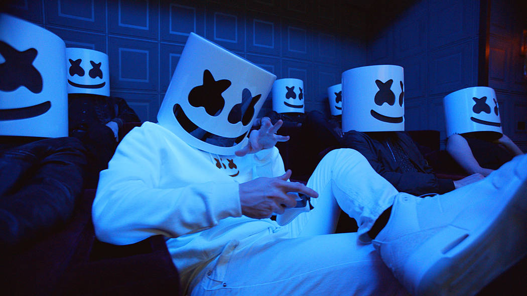 Marshmello featured in the new Palms “Unstatus Quo” campaign. (Palms Las Vegas)