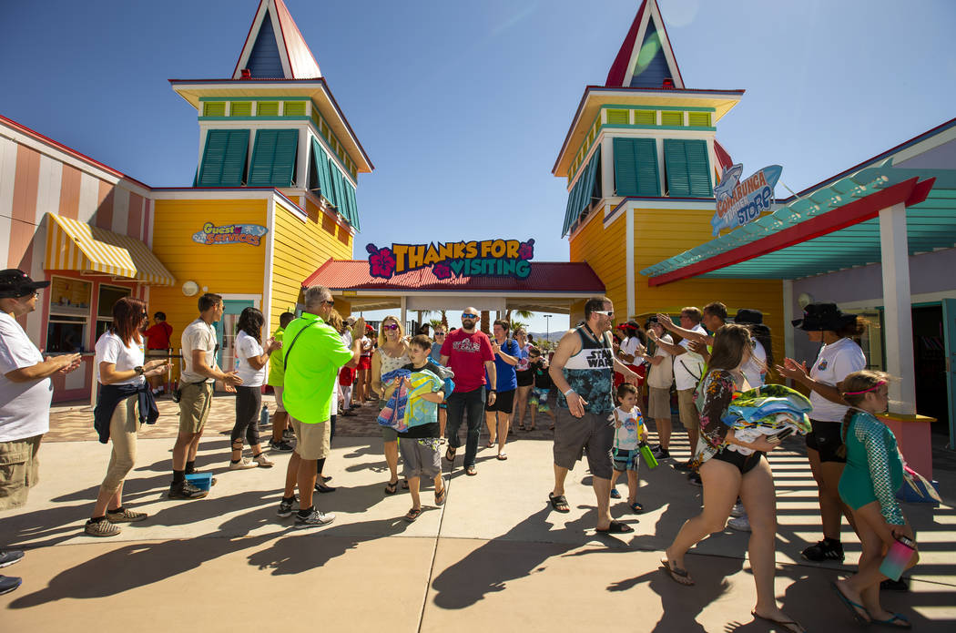 General Manager Marc Glissman and staff welcome guests on opening day for the season at Cowabun ...