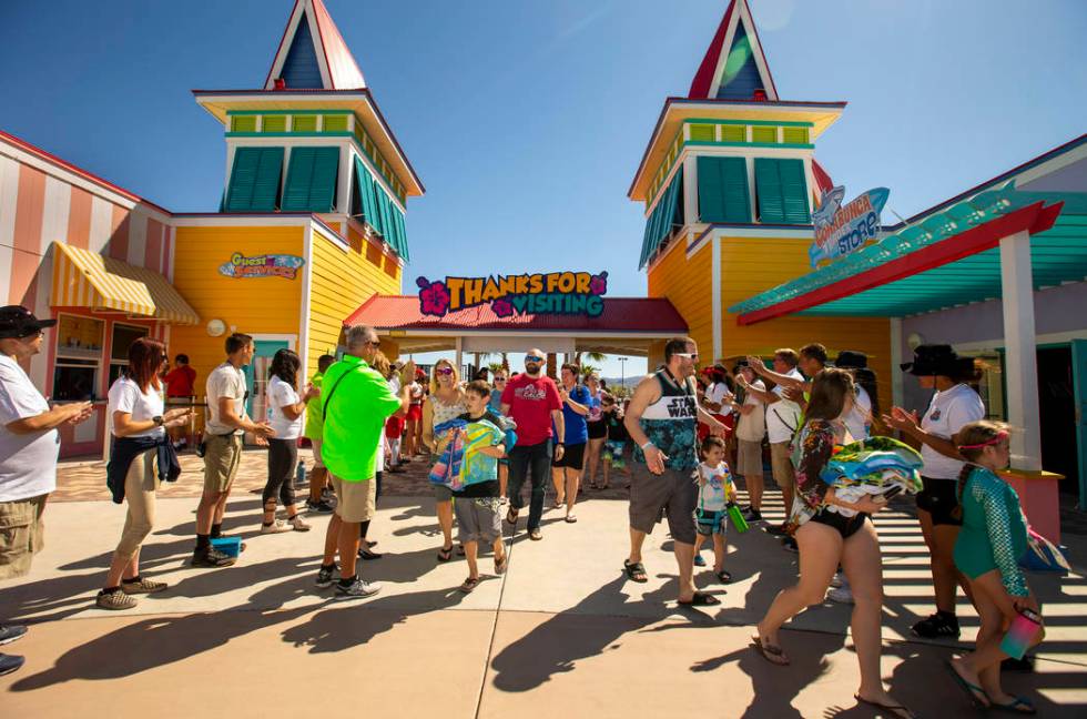 General Manager Marc Glissman and staff welcome guests on opening day for the season at Cowabun ...