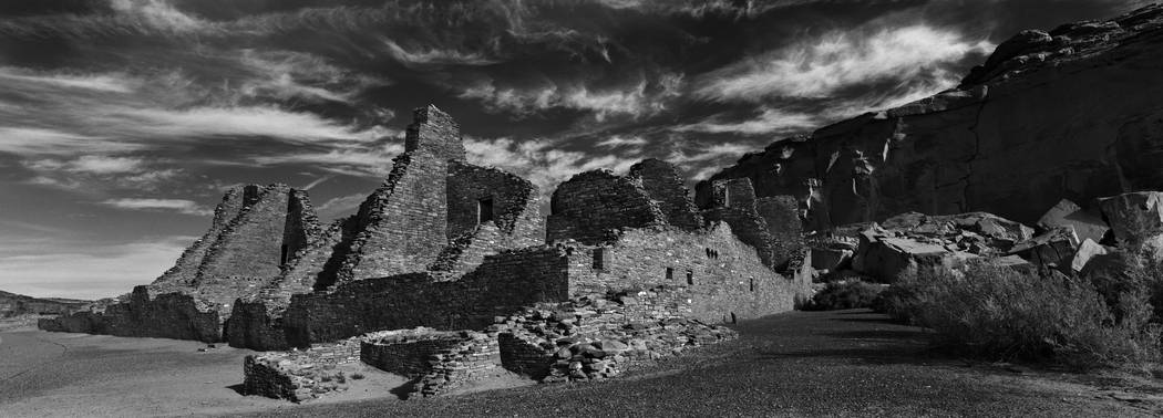 Pueblo Bonito Front by Cody Brothers Chaco Culture National Historical Park in New Mexico (Cody ...