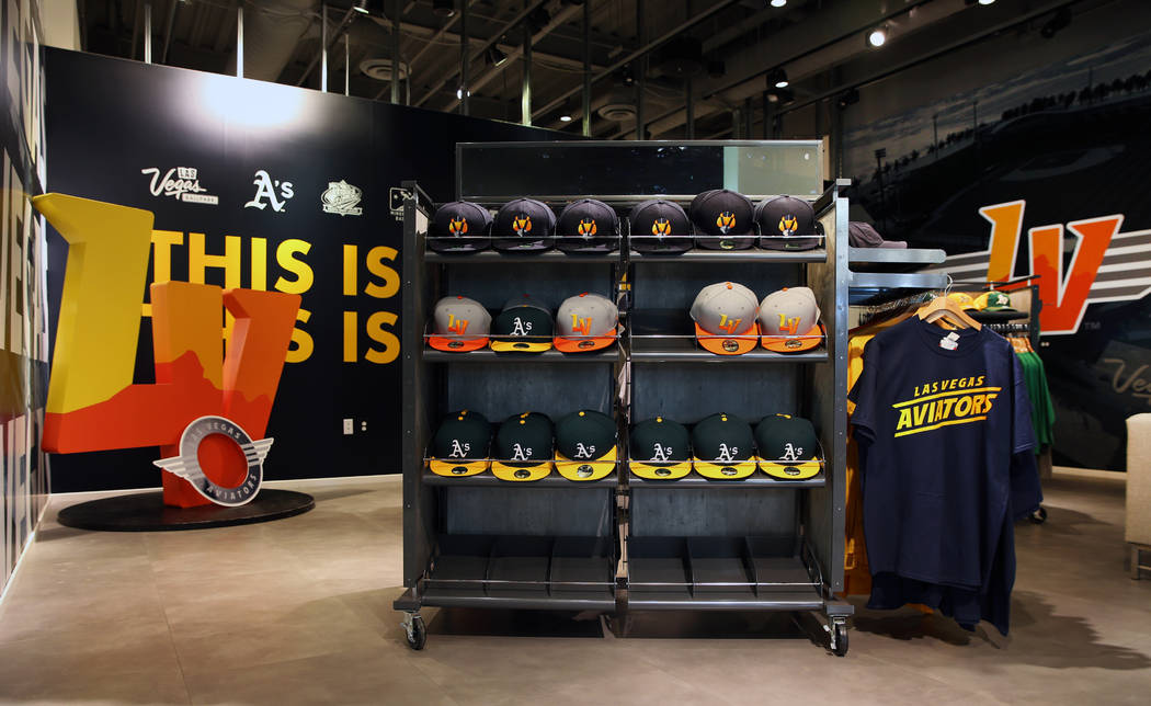 The Las Vegas Aviators sales office in Downtown Summerlin offers info on the team and various m ...