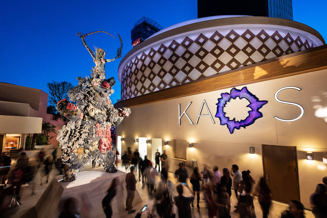 Kaos' debut is the first mega-club opening in Las Vegas since Omnia Nightclub at Caesars Palace ...