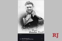 A photoshopped picture of Bryce Harper on the uniformed torso of Benedict Arnold appeared on Ma ...