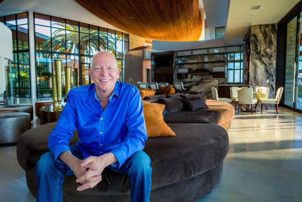 Las Vegas developer Jim Rhodes crafted his 20,000-square-foot Spanish Hills home with attention ...