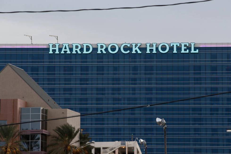 Hard Rock hotel-casino in Las Vegas, Friday, Jan. 19, 2018. (Erik Verduzco Las Vegas Review-Jou ...