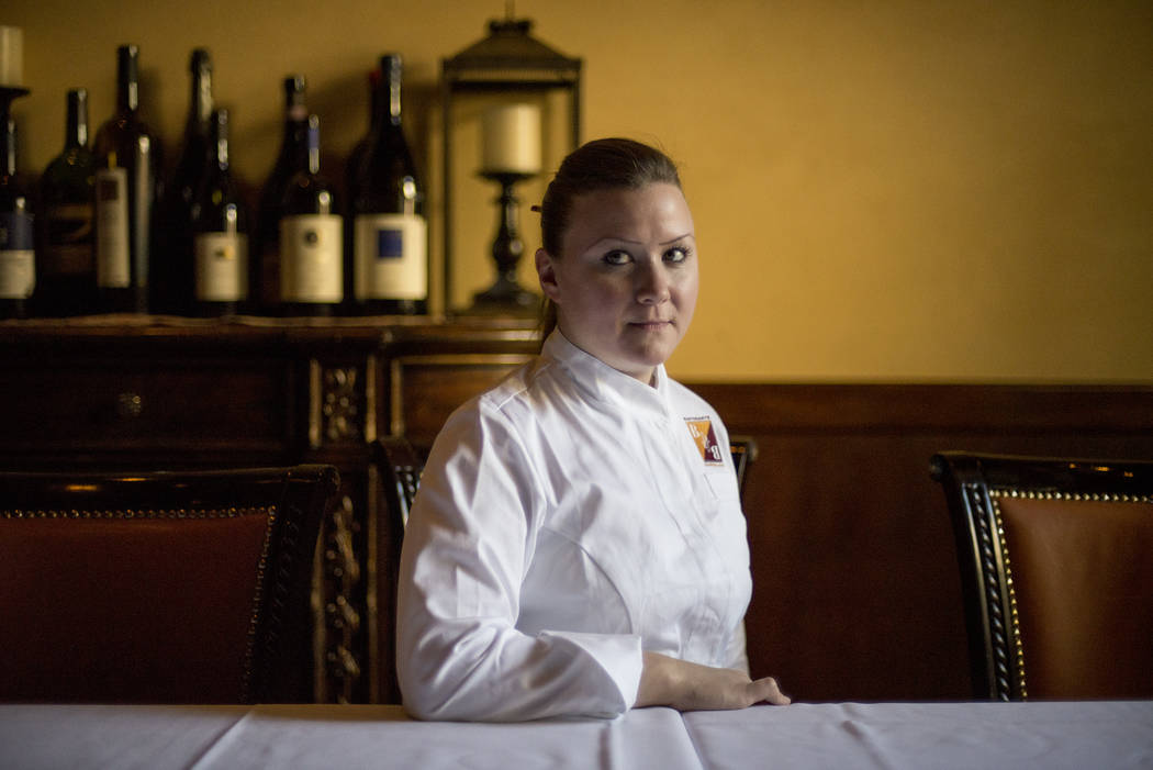 Batali & Bastianich Hospitality Group's culinary director Nicole Brisson poses for a portra ...