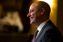Matt Maddox, the newly appointed CEO of Wynn Resorts Ltd., during an interview with Review ...