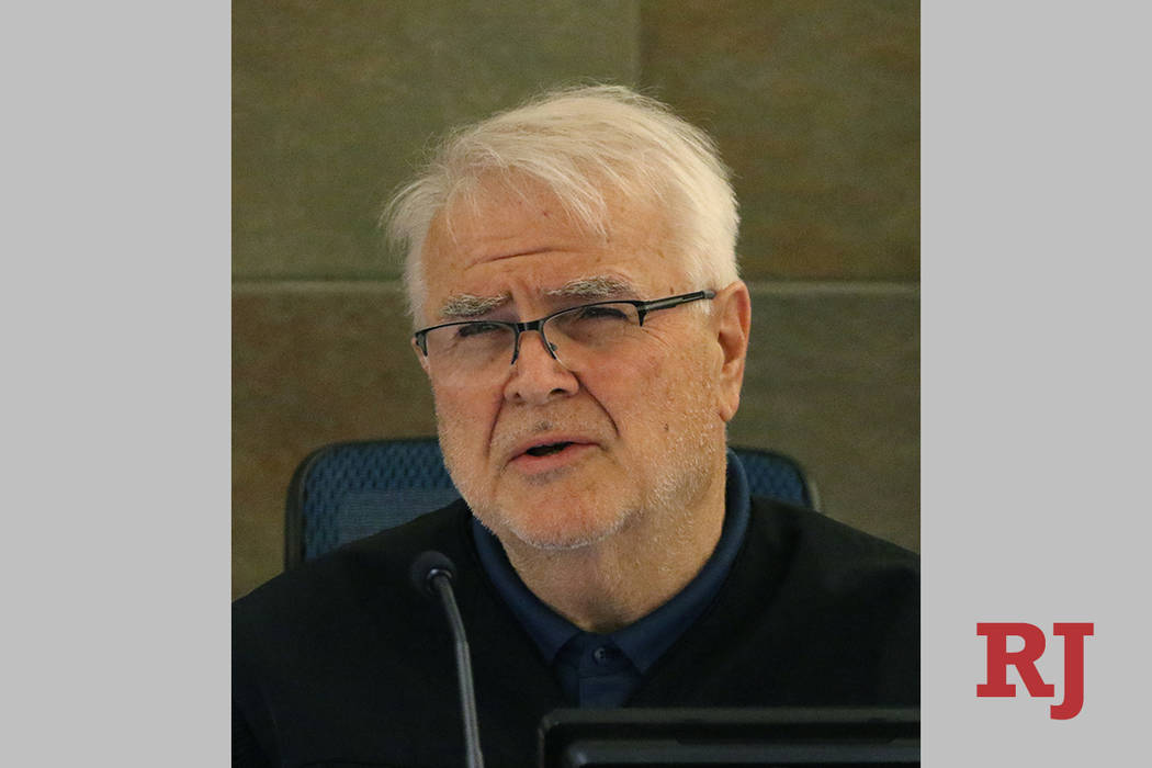 District Judge Doug Smith is retiring from the bench Friday. Bizuayehu Tesfaye/Las Vegas Review ...