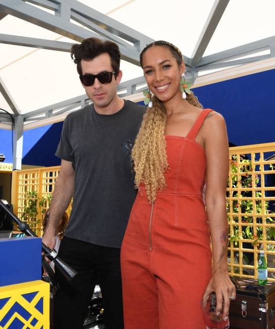 LAS VEGAS, NV - APRIL 13: Musician/DJ/songwriter Mark Ronson and singer Leona Lewis attend the ...