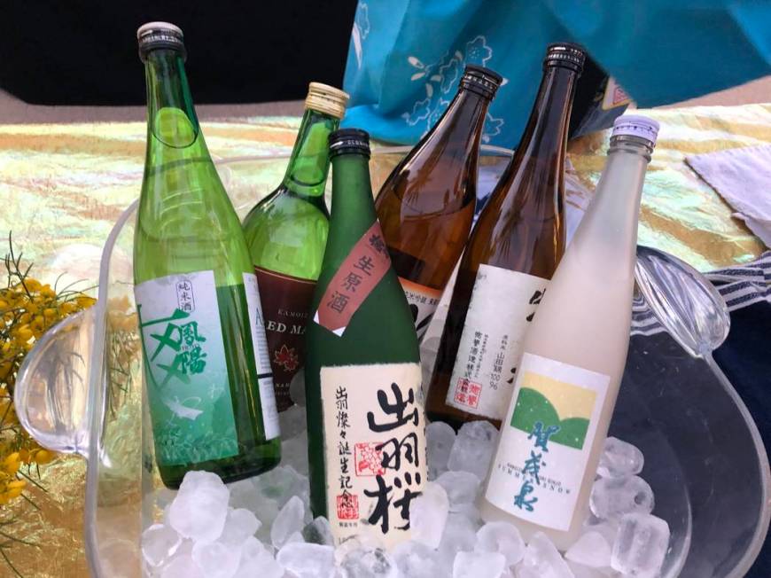 Al Mancini Las Vegas Review-Journal UNLVINO Sake Fever at Red Rock Resort