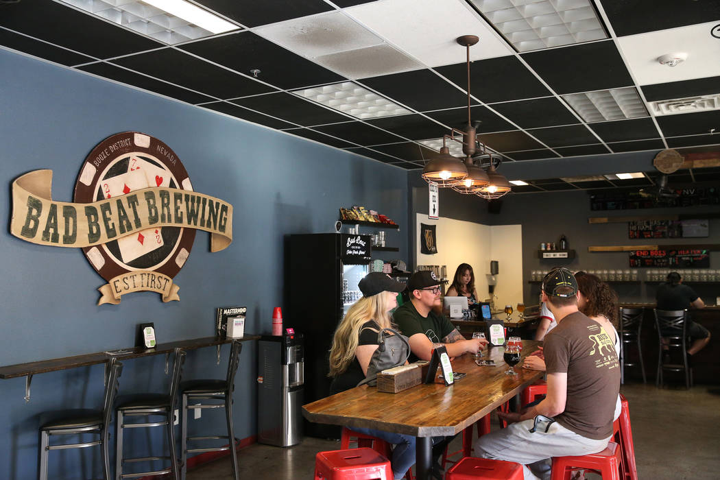 Bad Beat Brewing in Henderson, Saturday, April 13, 2019. (/Las Vegas Review-Journal) @Erik_Verduzco