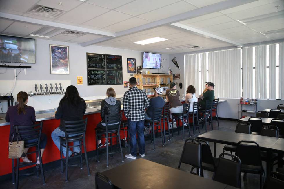 Astronomy Ale Works in Henderson, Saturday, April 13, 2019. (/Las Vegas Review-Journal) @Erik_V ...