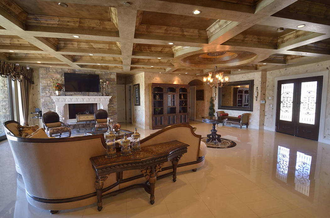 When remodeling his Lone Mountain home, Brett Raymer of "Tanked" opted for a homey Tuscan desig ...