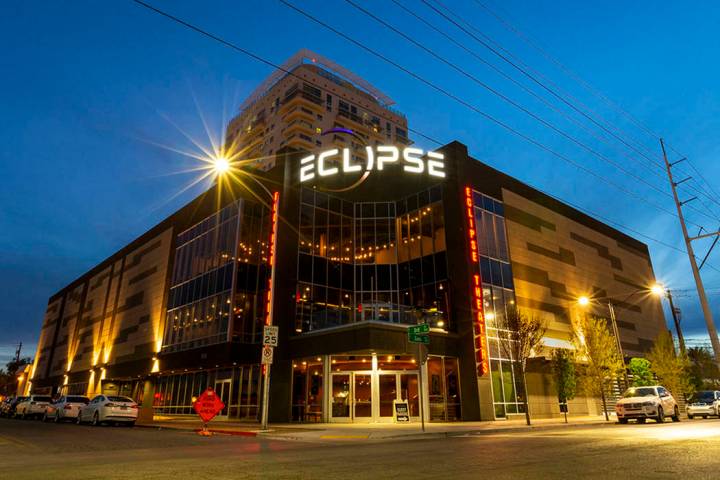 Exterior shots of the Eclipse building at dusk on Wednesday, April 3, 2019, in Las Vegas. (L.E. ...