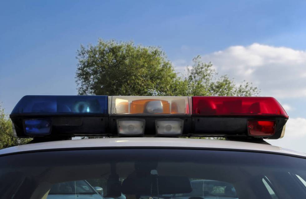 Police car lights (Thinkstock)