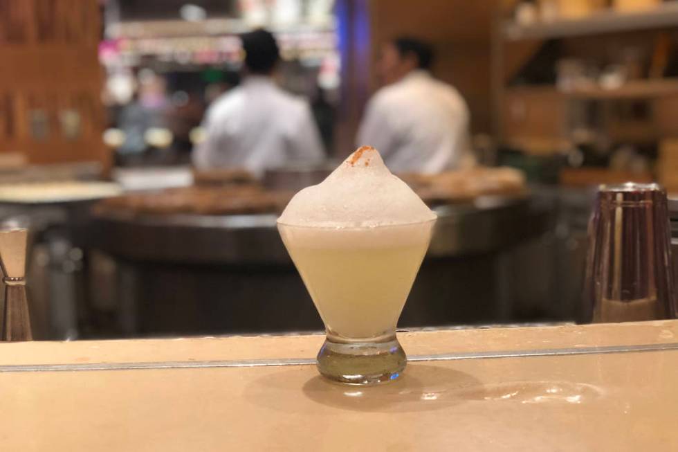 Salt Air Margarita at China Poblano by José Andres. (Janna Karel Las Vegas Review-Journal)