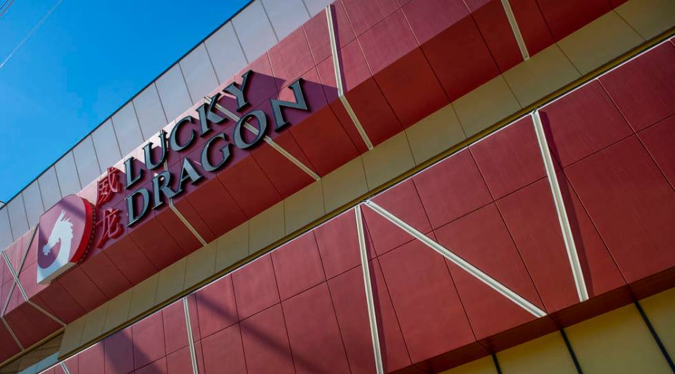 The Lucky Dragon remains closed in Las Vegas, Monday, April 22, 2019. (Caroline Brehman/Las Veg ...