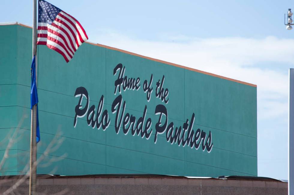 Palo Verde High School in Las Vegas on Thursday, March 1, 2018. (Review-Journal file photo)