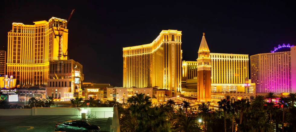 The Venetian is seen, Wednesday, April 24, 2019, in Las Vegas. (L.E. Baskow/Las Vegas Review-J ...