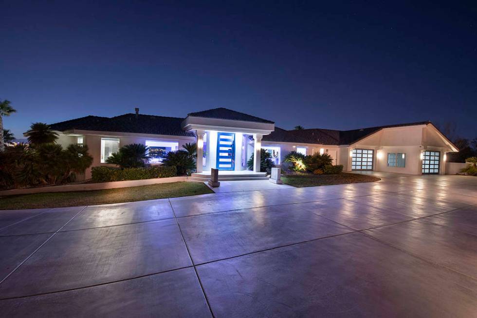 The home's front door is at the back of the home. (Sotherby’s International Realty, Synergy)