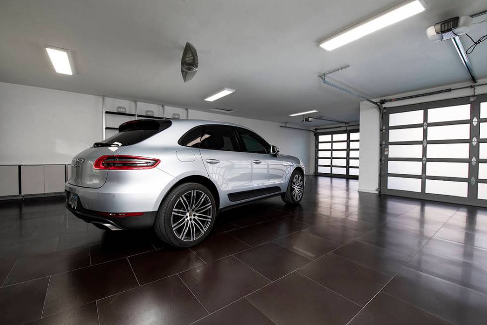 The garage has enough space for a limo. (Sotherby’s International Realty, Synergy)