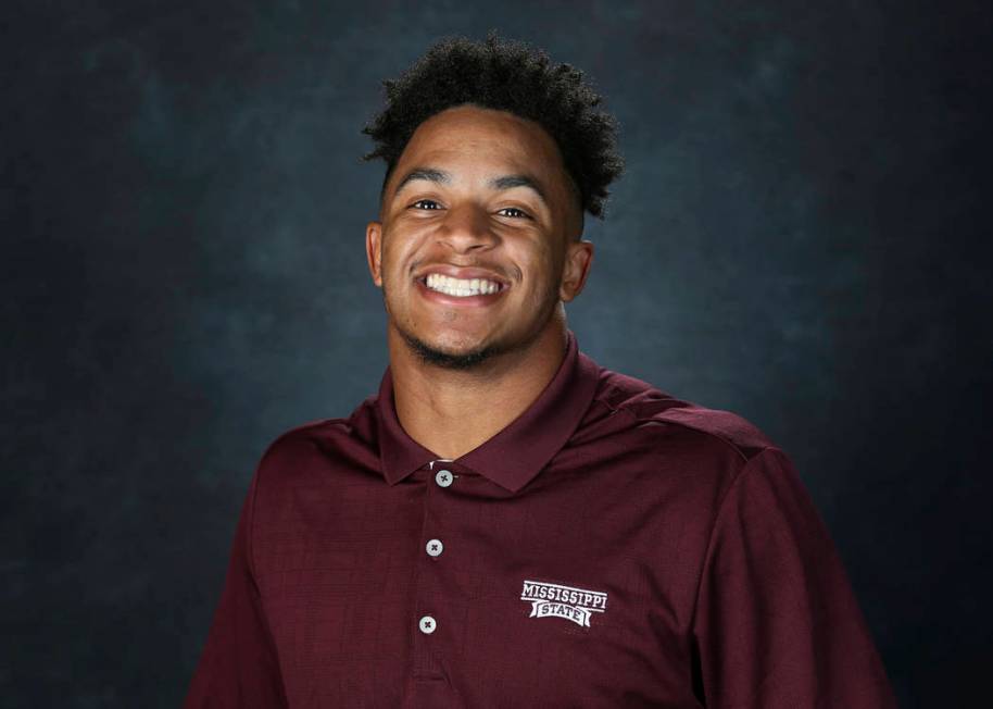 This April 24, 2017, photo provided by Mississippi State University Athletics shows Johnathan A ...