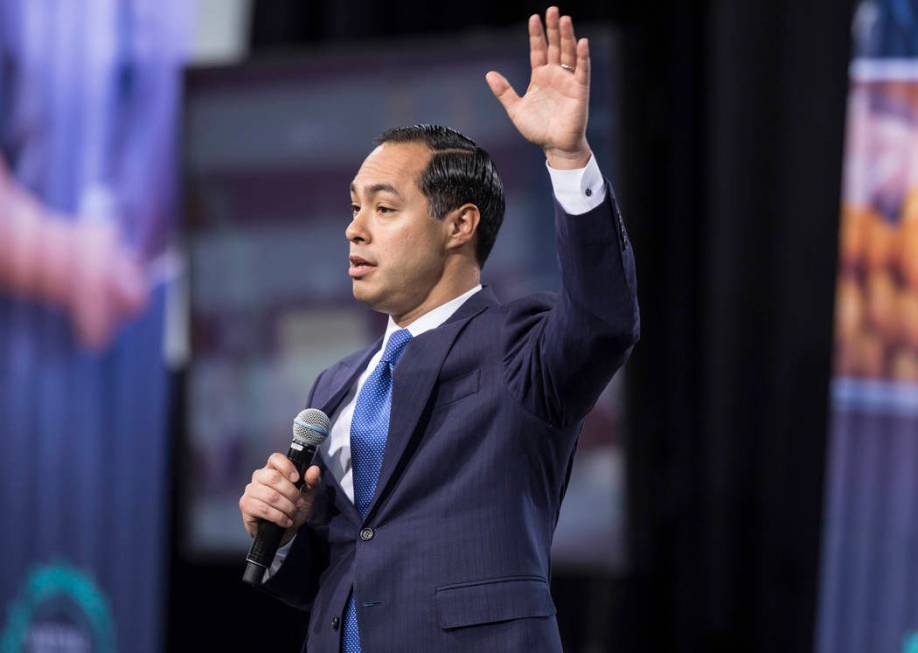 Julian Castro, former U.S. Secretary of Housing and Urban Development and current presidential ...