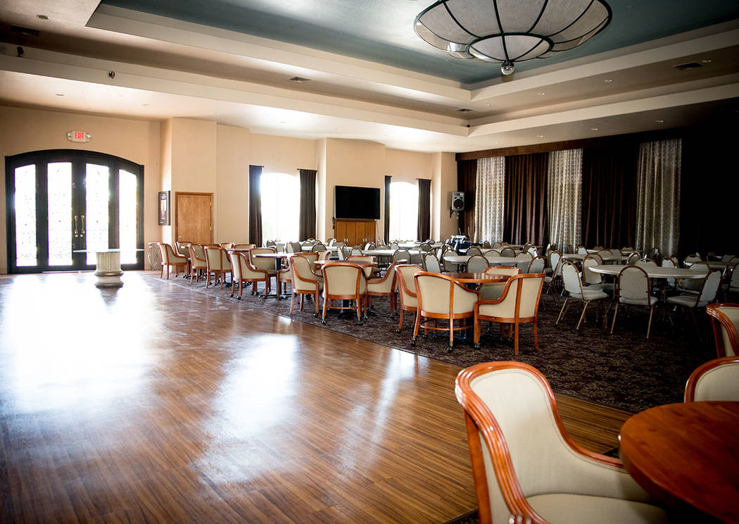 An clubhouse offers a dining area. (Tonya Harvey Real Estate Millions)