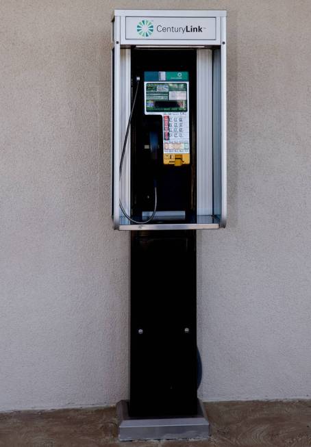 A rare site, a phone booth. (Tonya Harvey Real Estate Millions)