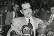 Howard Hughes is seen in an undated photo.