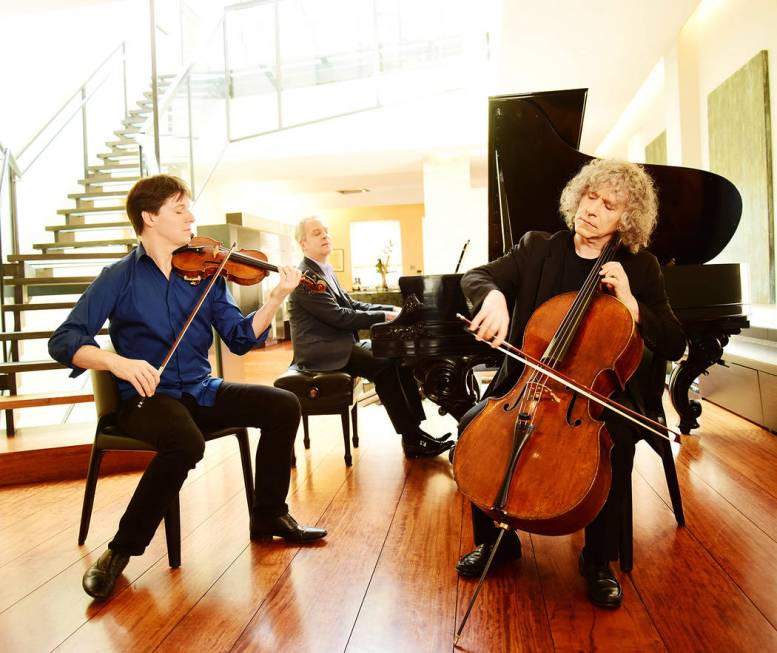 Joshua Bell, Jeremy Denk and Steven Isserlis (The Smith Center)