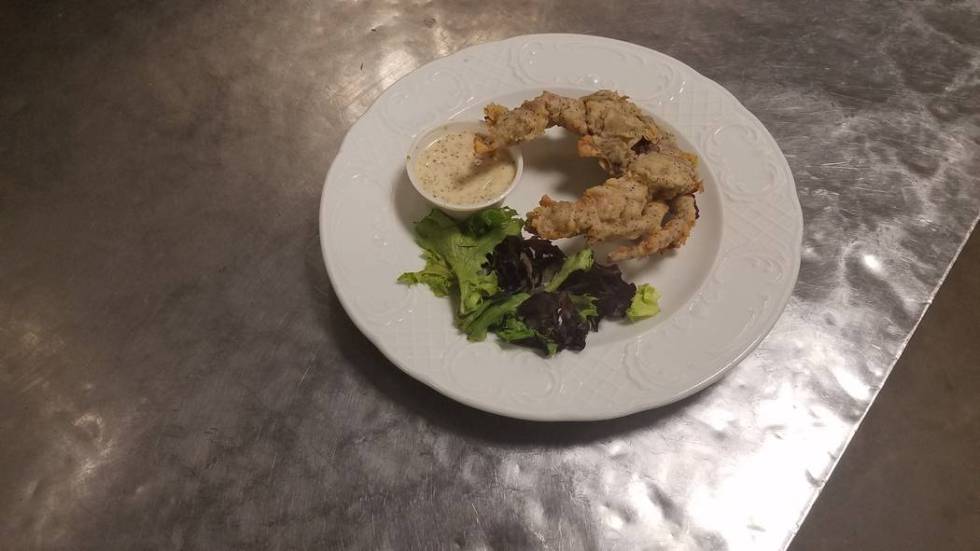 Heidi Knapp Rinella Soft-shell crab appetizer at Lola's A Louisiana Kitchen