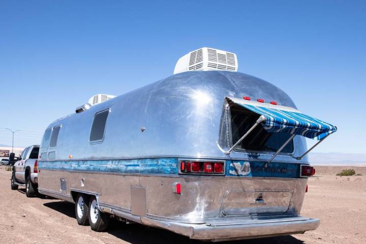 Findlay Customs found this “totaled” 1976 Airstream trailer on Craigslist and turned it int ...