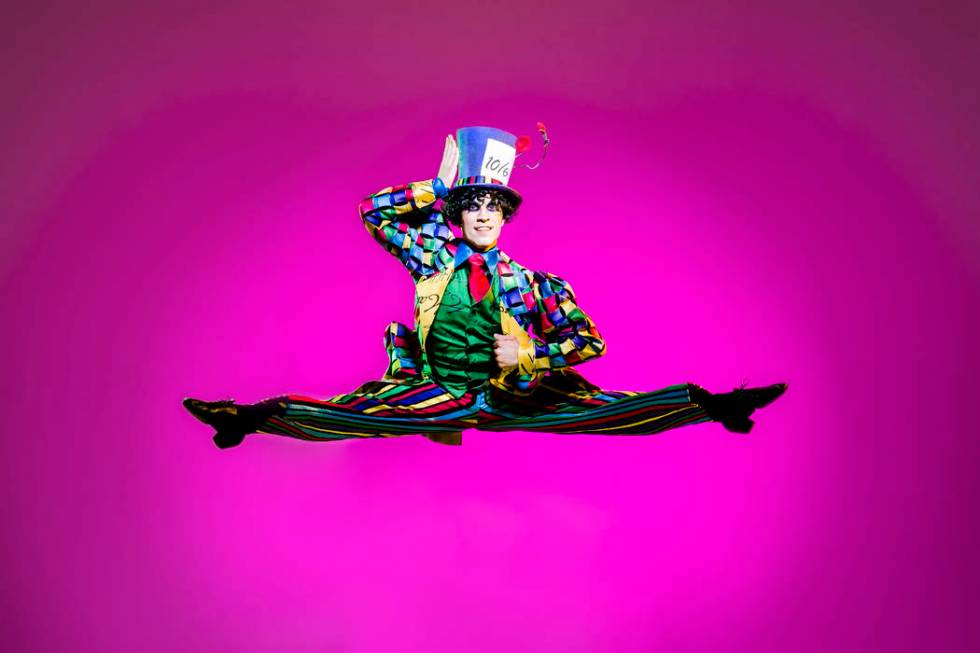 NBT Company Artist David Hochberg as Mad Hatter in Alice (In Wonderland) by Septime Webre. Jerr ...