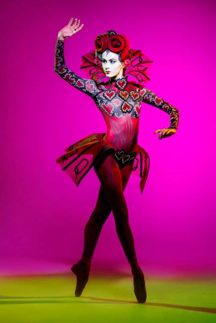 NBT Company Artist Christina Ghiardi Queen of Hearts in Alice (In Wonderland) by Septime Webre. ...