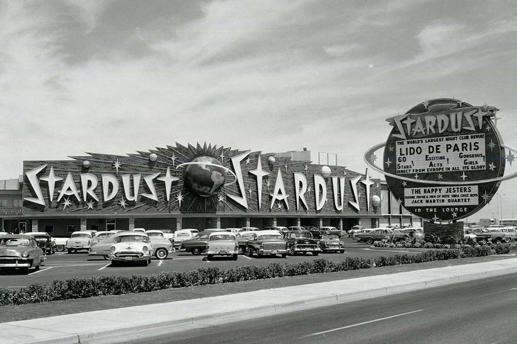 An undated photo of the Stardust on the Las Vegas Strip. (Las Vegas News Bureau)