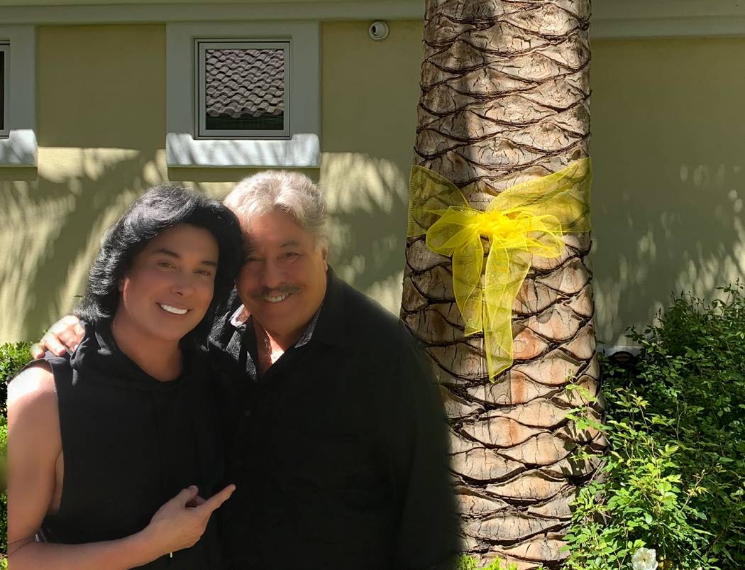 Frank Marino's lunch guest have included Tony Orlando, shown here on the weekend of Orlando's b ...